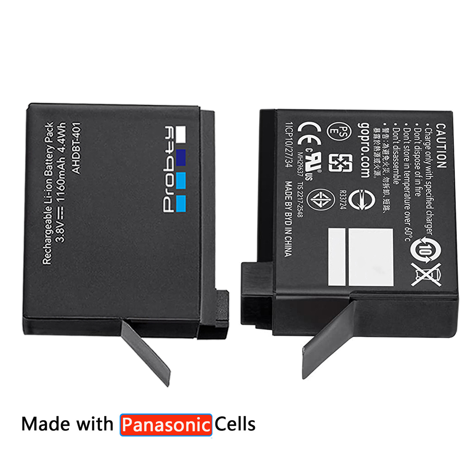 Batería Hero 4 Hero4 de 1160mAh para baterías Gopro Hero 4, batería Go Pro Hero4 AHDBT 401, accesorios para Cámara de Acción