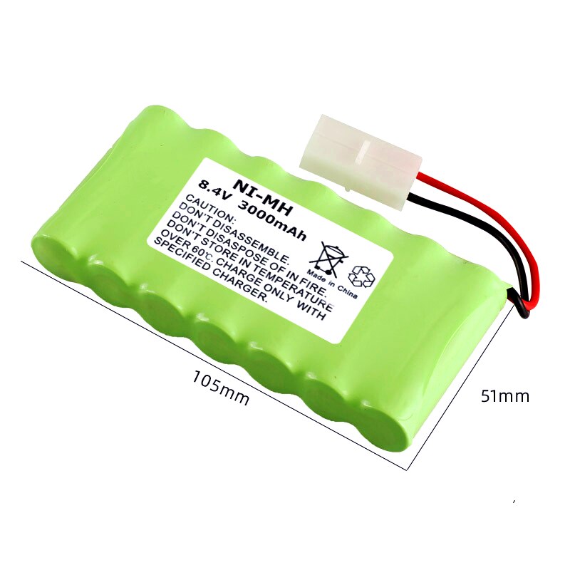 3.6V/4.8V/6V/7.2V/8.4V/9.6V 3500mah NI-MH AA 3000mah Rechargeable Battery Pack For Remote Control Toys Electric Car Volt SM Plug