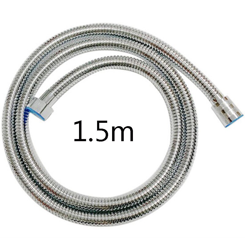 Shower Hose Pipes Tube Fittings Bathroom Accessories Shower holder Water Pipe For Bath Stainless Steel 1.4m/1.5m