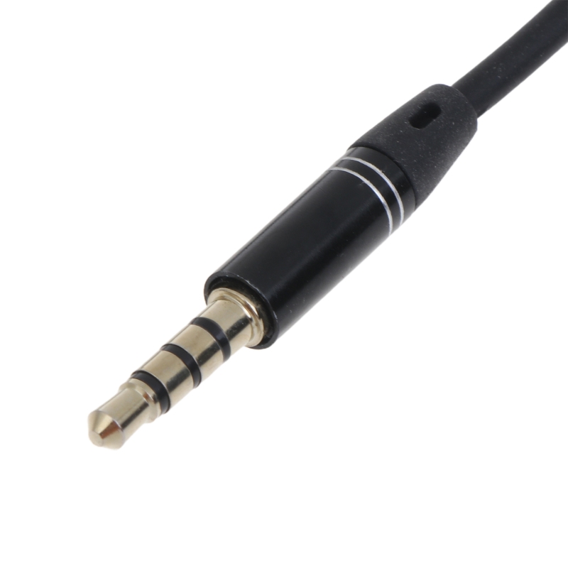 3.5mm to 2.5mm lydkabler 3.5mm trrs-jack hann  to 2.5mm trrs-jack hann stereolyd mikrofon aux-kabel ekstra lydkabel