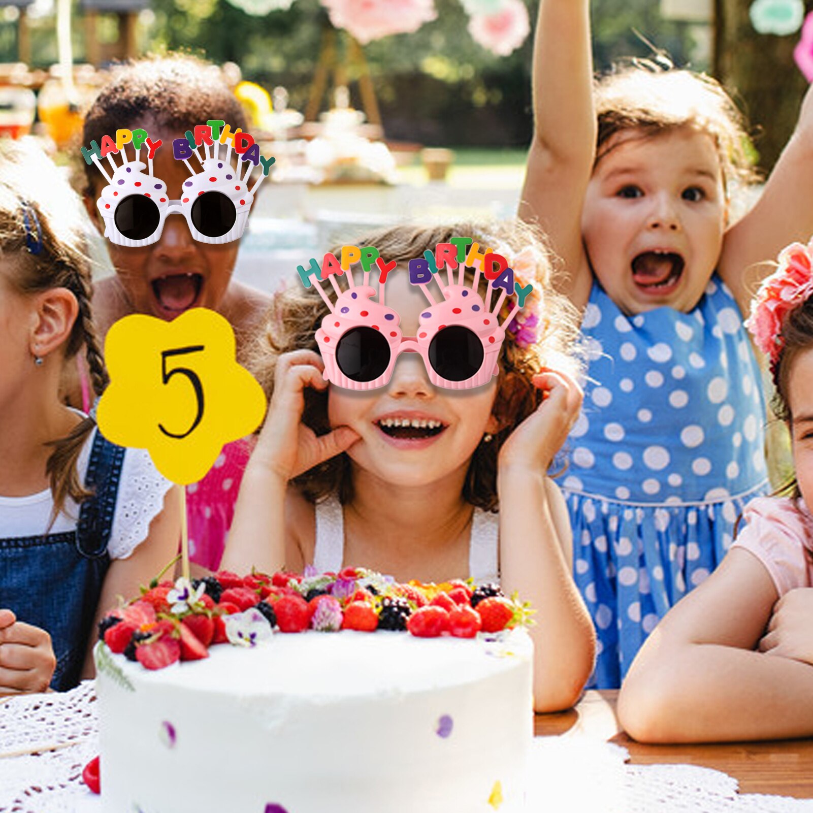 1Pc wszystkiego najlepszego z okazji urodzin okulary śmieszne nowość okulary świeca okulary okulary na imprezę rekwizyty fotograficzne urodziny prezent dobrodziejstw dla dzieci