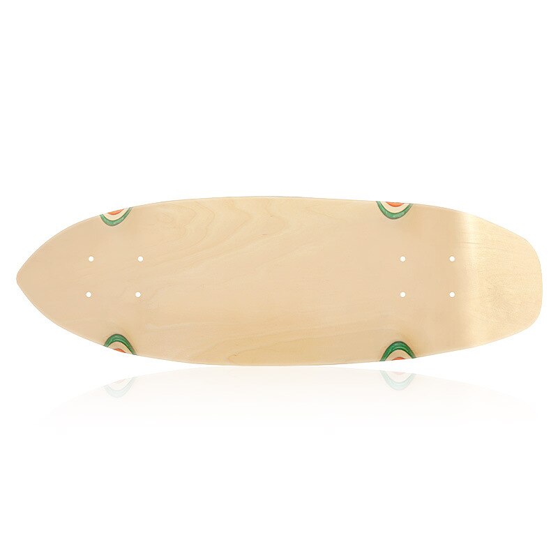 Maple Roller Skateboard Maken Duurzame Professionele Carver Surf Land Skateboard Schaatsen Voor Volwassen Mannen Skate Board Zonder Wiel