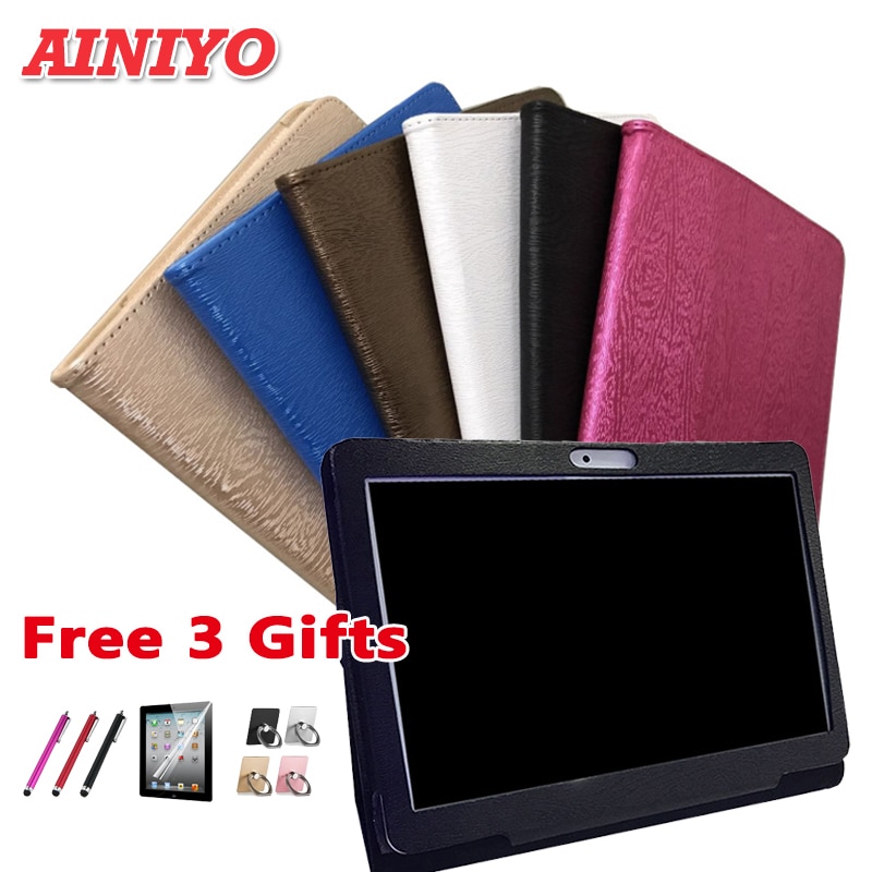 PU Leather Case for Prestigio Grace 5771 5791 7781 3301 3201 3101 4G 10.1 inch Tablet Folio Stand Cover whit 3