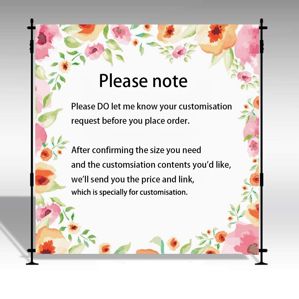 Birthday Photography Backdrop - Unicorn Theme Rainbow Glitter Stars Flower Cake Table Banner