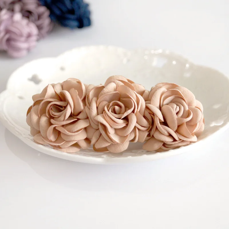Haar Zubehör Korean Tiara Damen Es Blume Haarspangen Top Frühling Kreuz Clip Kopf Schmuck Frauen Braut Hochzeit Kopfschmuck: 11