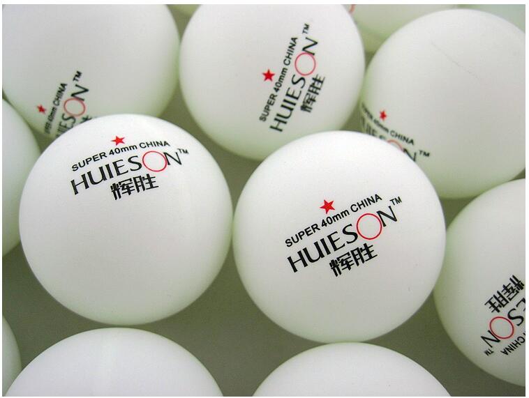 10Pcs/pack 1 Stars DHS White Ping Pong Balls 2.6G Table Tennis Balls