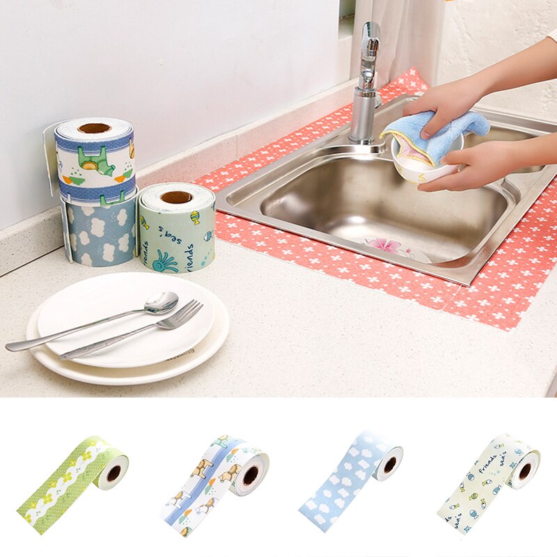 Multifunctionele Kit Tape Zelfklevende Hoek Waterdicht Stok Strip Voor Keuken Crack Reparatie Tape 8Cm X 2.8M Pw