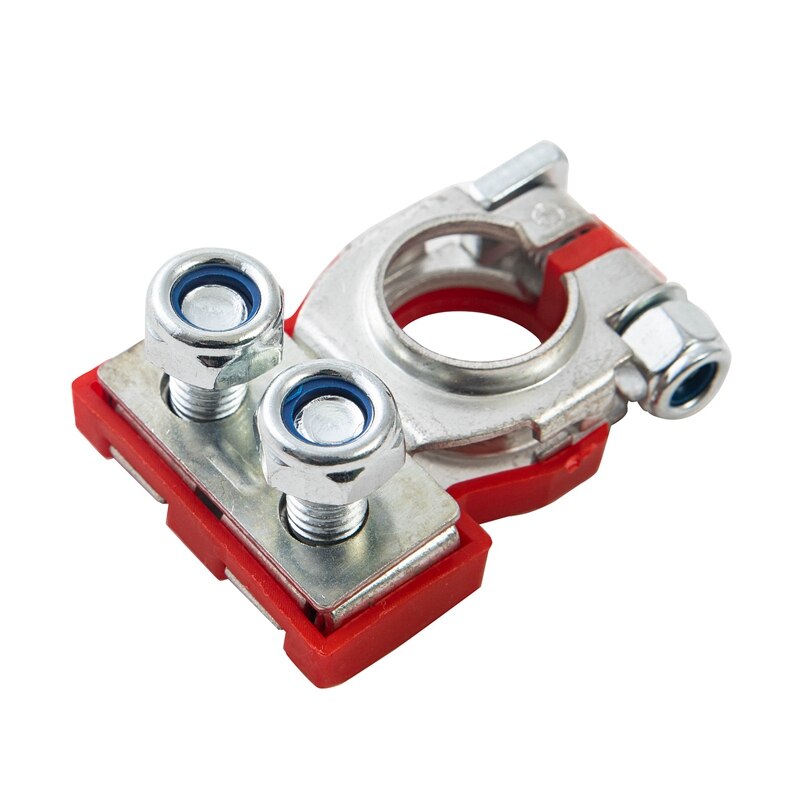 -2 Pcs 2-Way Battery Terminals Car Battery Terminal Positive and Negative Car Battery Pole Terminals