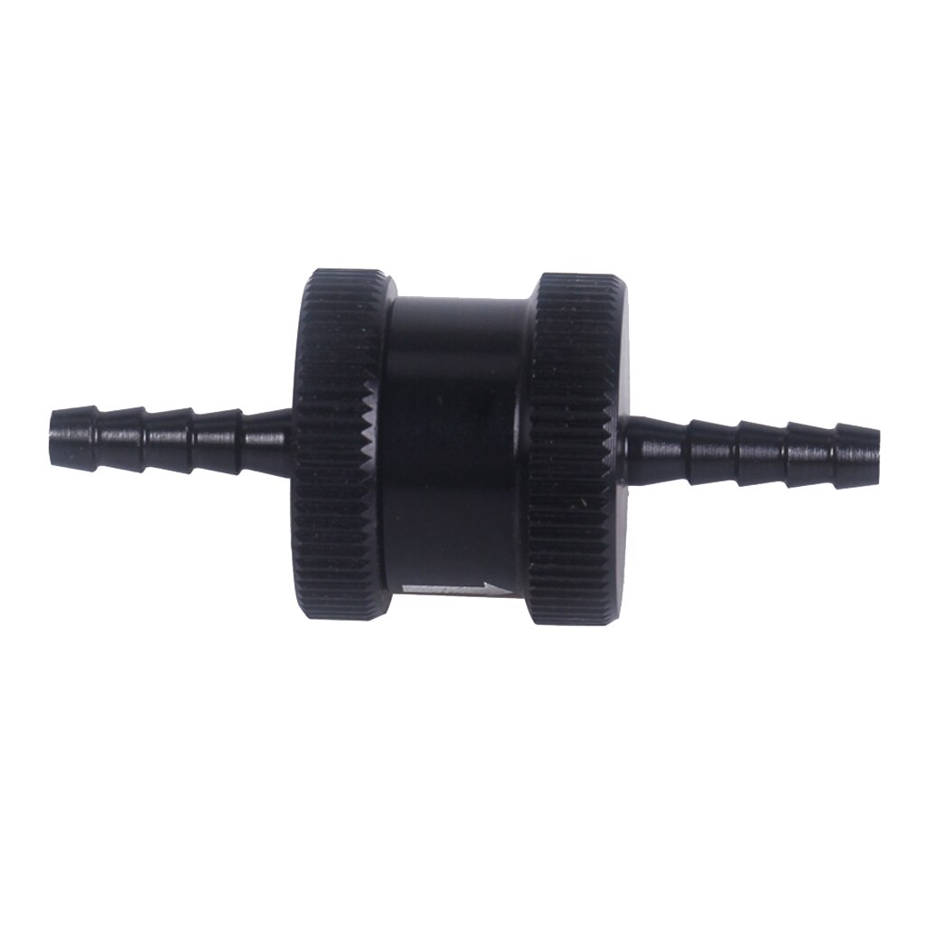 1 Piece 4mm Check Valve Diesel Gas One Way Fuel Flow Aluminium Alloy