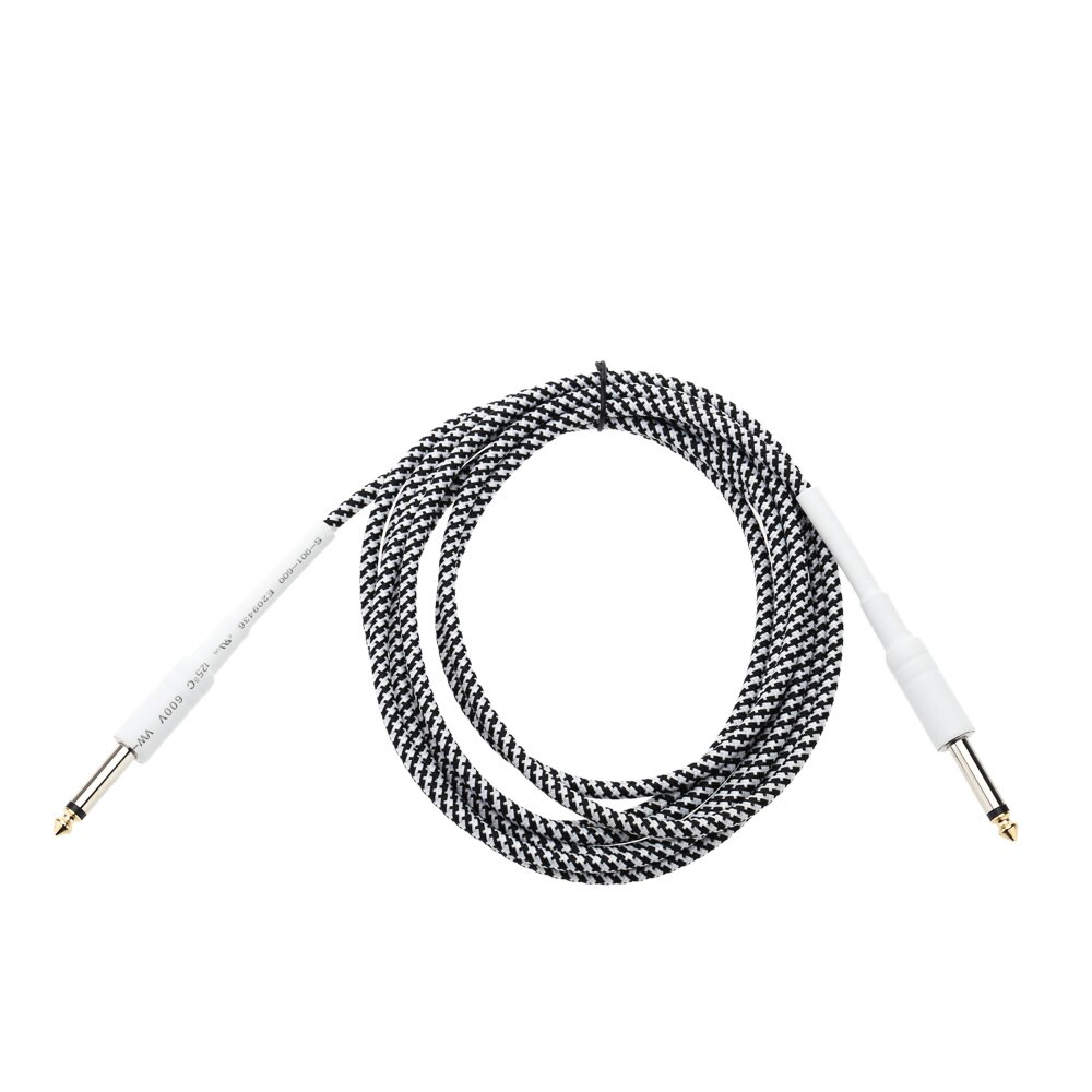 2m/3m Electric Guitar Cable Mono Male to 6.35mm Cable Wire Cord for Guitar Bass Instrument Guitar Accessories