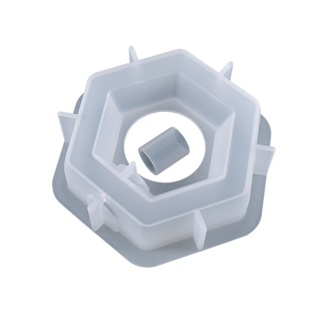 Flower Pot Hydroponic Cylinder Epoxy Resin Mold Test Tube Vase Silicone Bracket Silicone Mould DIY Crafts Jewelry Decor Tools: Style A1