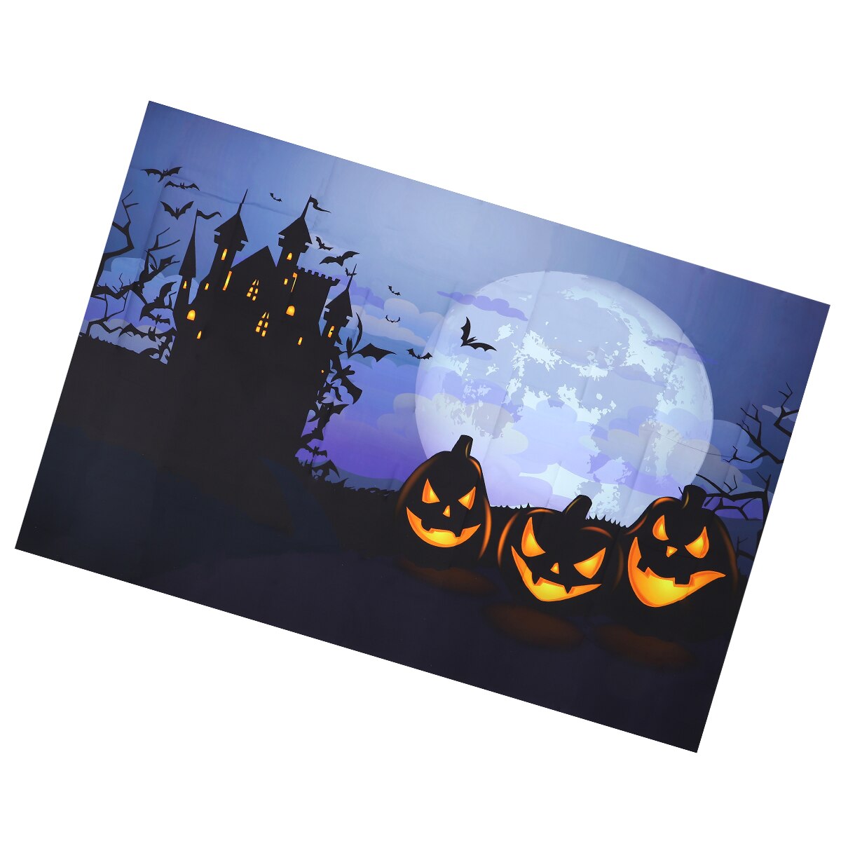1PC Decorative Printed Halloween Hanging Cloth Background Cloth Backdrop Wall Tapestry for Living Room Party Bedroom