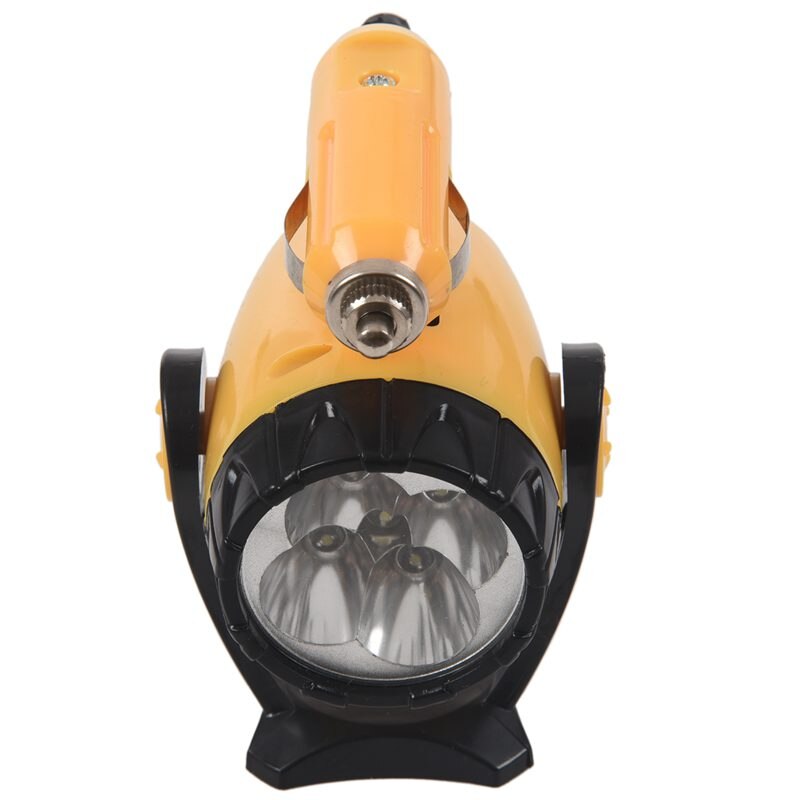 12V 5 LED Flashlight Car Auto Cigarette Lighter netic Emergency Work Light: Default Title