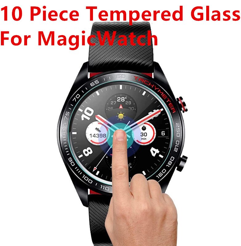 Szkło ochronne do ekranu Huawei Honor Watch magiczne szkło hartowane do Honor MagicWatch 2: 10pcs for MagicWatch