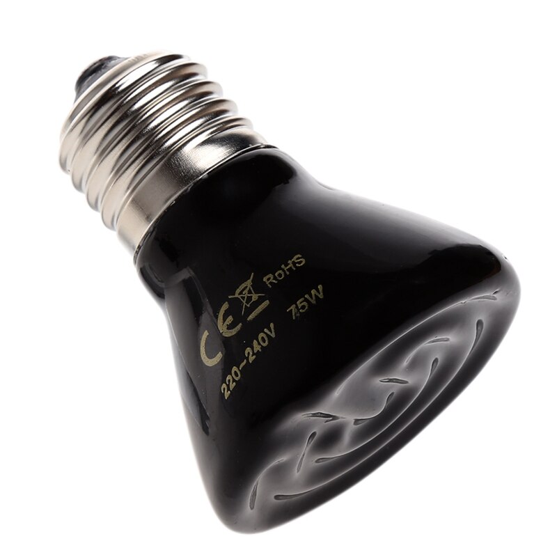 220v små mini keramiske emittervarmerlampe pærer langt ir varmekammer
