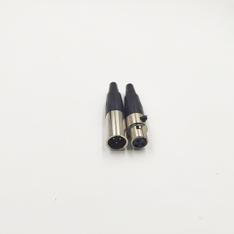 Mini XLR Mikrofon Audio- Anschlüsse 3/4/5/6/7 Stift Kanone Mic Mikrofon Mini XLR männlich Weiblich Stecker Kleine XLR Audio- Stecker