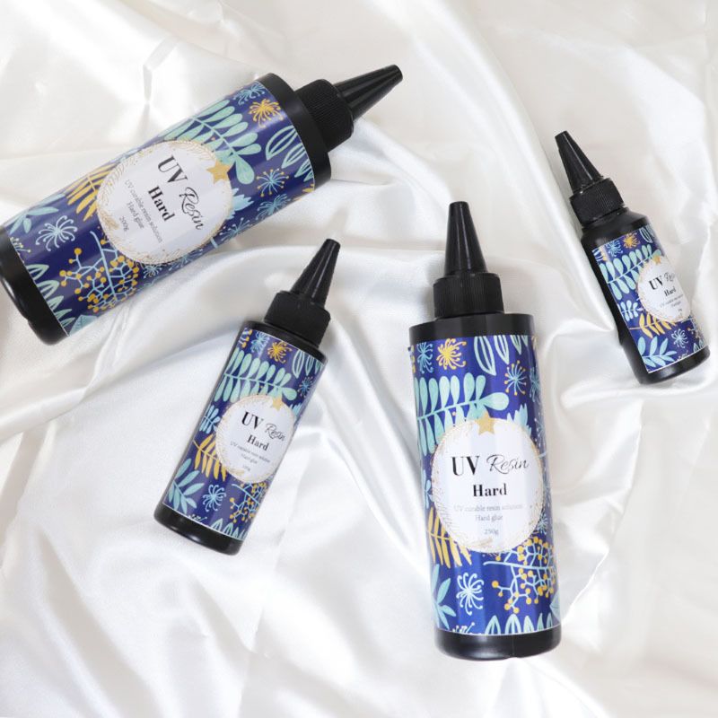 Hard Type UV Resin Glue Crystal Clear Ultraviolet Curing UV Glue Solar Cure Sunlight Activated DIY Resin Jewelry Making