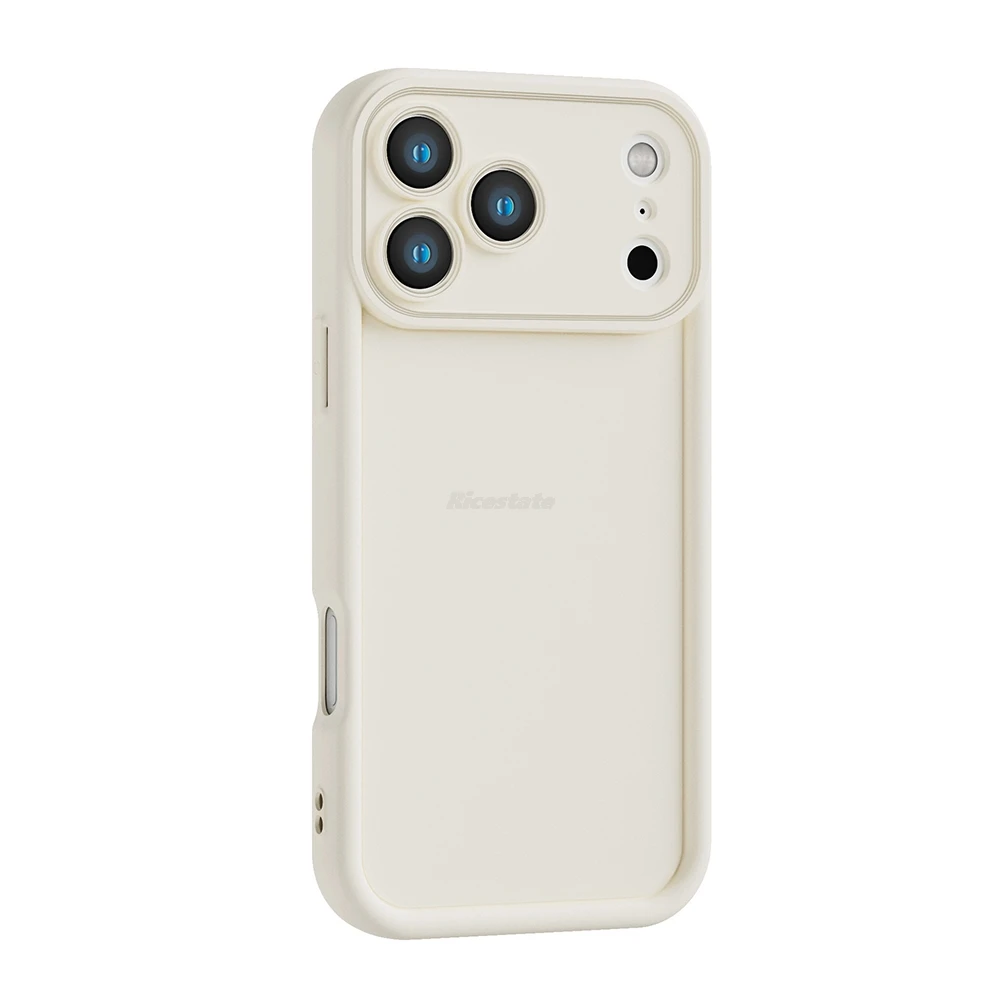 For iPhone 17 Pro Max Case For iPhone 17 Air Cover Luxury Shockproof Soft TPU Liquid Silicone Phone Back Case For iPhone17 Pro: WHITE / iPhone17 Air