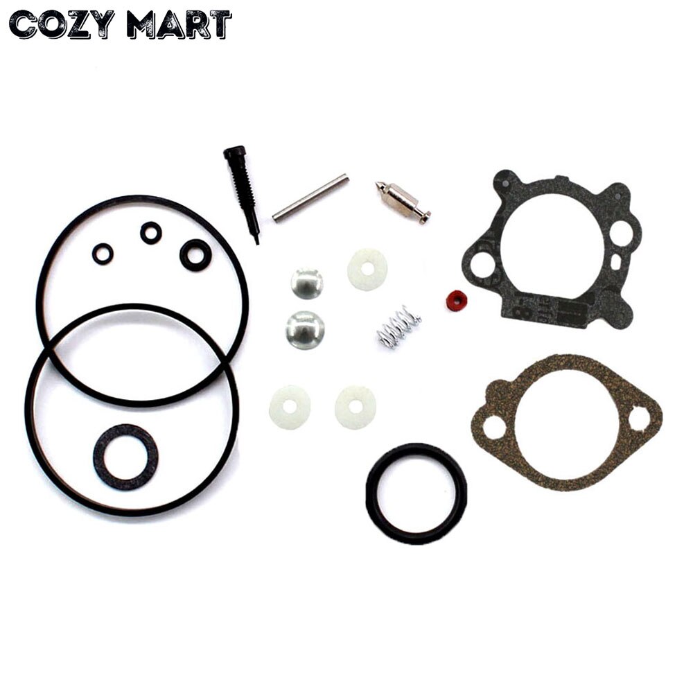 2x Carburateur Réparation Kit de Reconstruction pour Briggs & Stratton 498260 493762 492495 3.5 4 CV Max Série Quantique 5HP Moteur Loup 2059 223