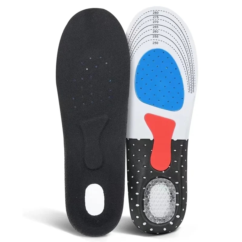 Sport-Einlegesohlen für Schuhe, Sohle, orthopädische Einlegesohlen, Stoßdämpfung, Deodorant, atmungsaktives Kissen, Laufsohlen für Füße, Männer und Frauen