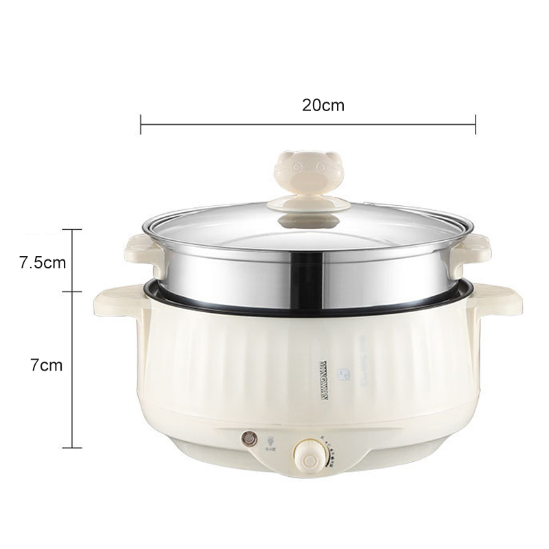 Multifunctional Rice Cooker Electric Cooking Machine Student Dormitory Pot Noodle Cooking Small Electric Egg Steamer 220V