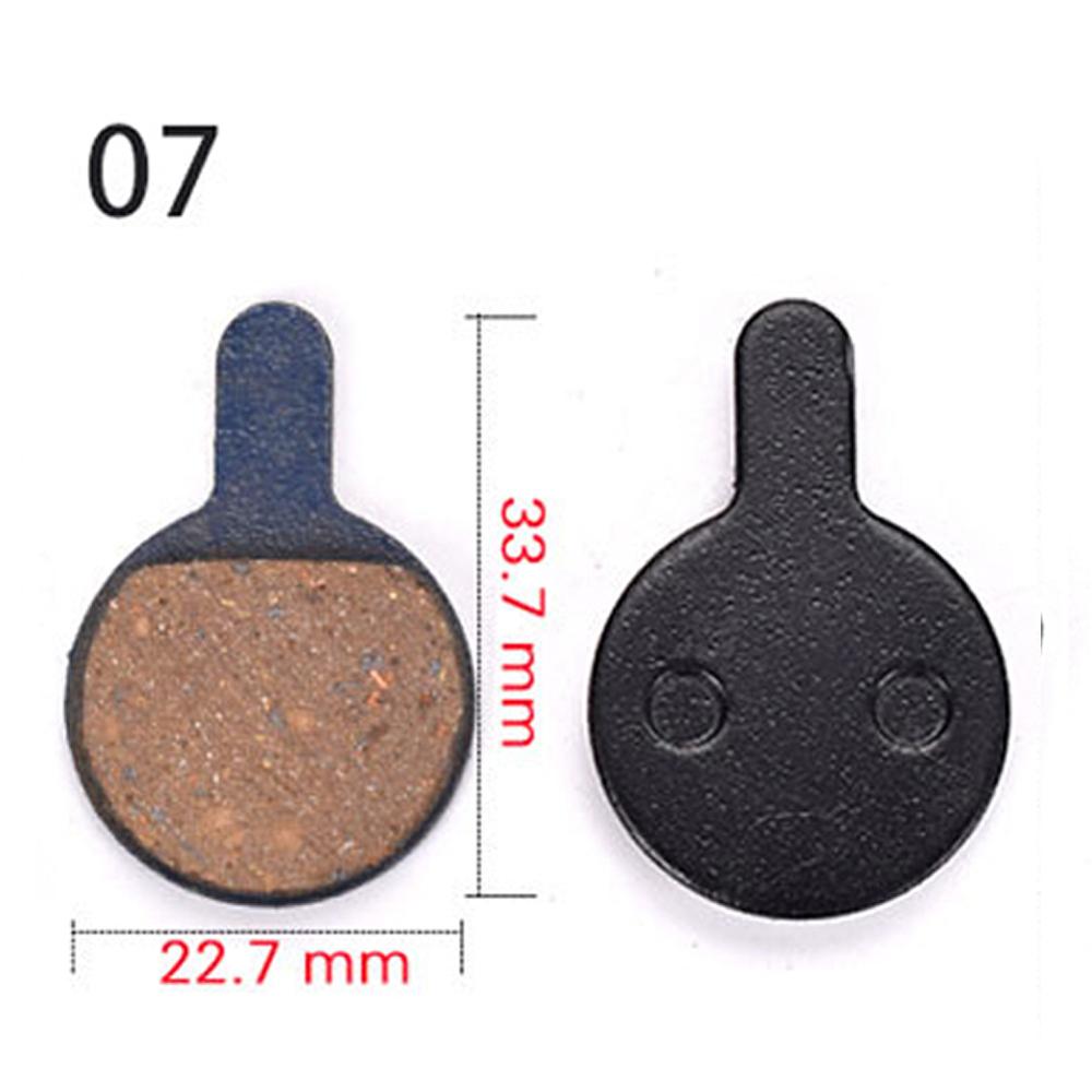 Plaquettes de freins à disque organiques de vtt, 2 paires (4 pièces), VTT en résine, M355/BB5, universelles, accessoires: CY-07-2 pairs