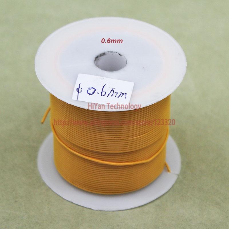 (20meters/lot) Triple Insulated Copper Wire Bare Copper Diameter 0.6MM Outside Diameter 0.8MM Triple Insulation Winding Wire