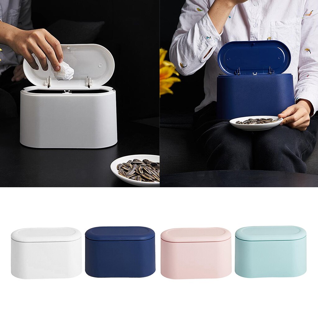 Afvalbak Kleine Prullenbak Mini Desktop Ashcan Kattenbakvulling Trash Kleine Tafel Top Prullenbak Voor Bureau