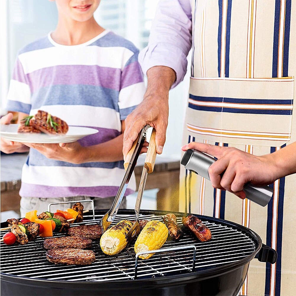 Rvs Olijfolie Spray Bottle Hervulbare Olie Dispenser voor Boter Azijn Mist Spuiten Grill BBQ Sproeier Kitchen Tools