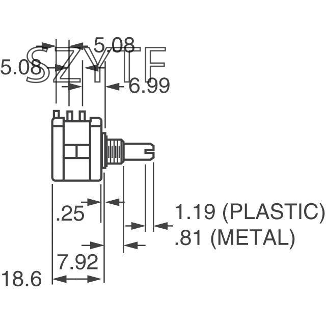 3590S-2-502 5k precision multi- turn potentiometer 5K adjustable resistor
