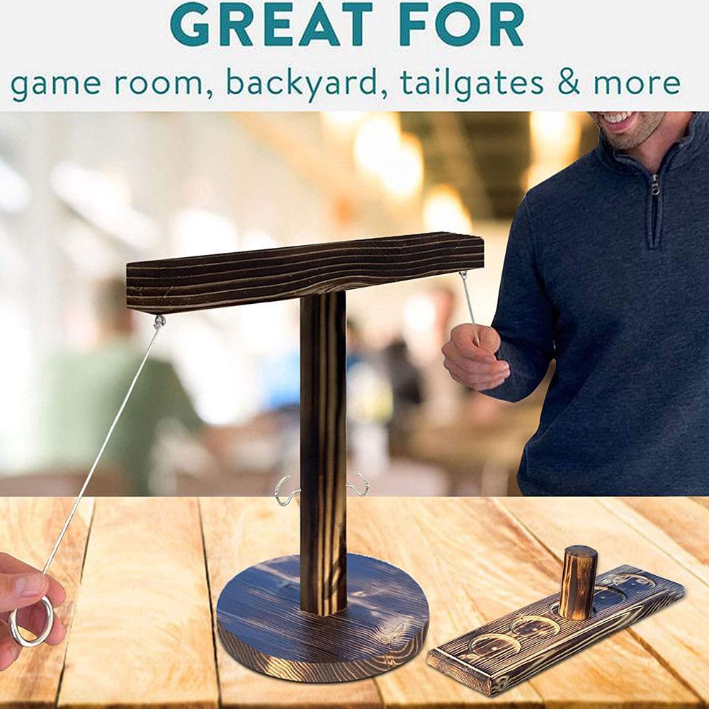 Party Toys Leisure Industrial Style Bar Drink Shop Hooks Interactive Game For Bars Fast-paced Wooden Home Handmade H4X5