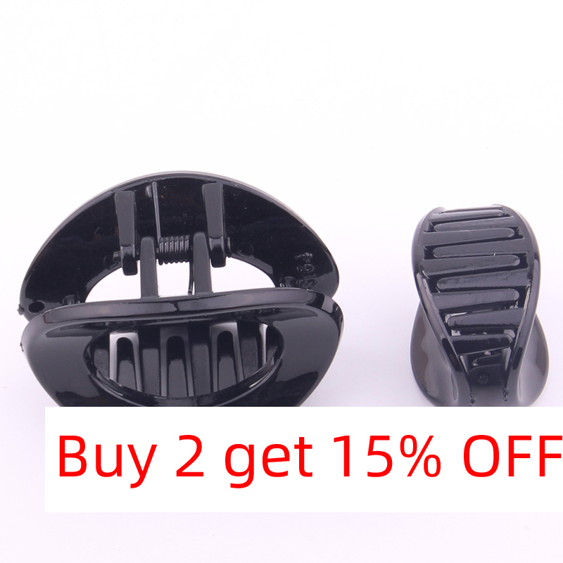 Mini pinces à cheveux en plastique pour filles, 2 pièces/lot, bonne , mignon papillon, Mini griffes pour filles, frange, pinces à cheveux
