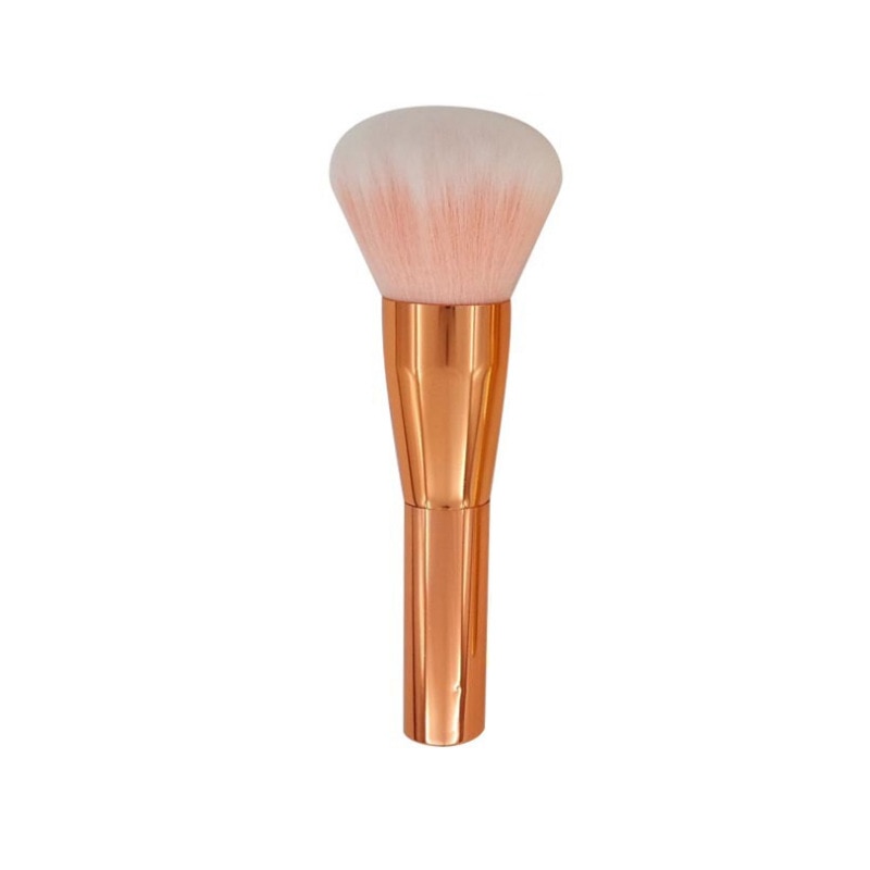 Grote blush kwast make-up kwasten champagne goud poeder zachte cosmetica make-up kwasten pincel maquiagem tool: Goud