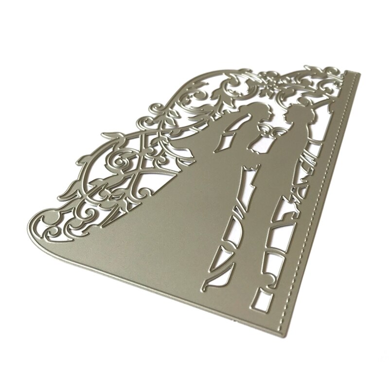 Wedding Bride Groom Metal Cutting Dies Stencil Scrapbooking DIY Album Stamp Card N7MD