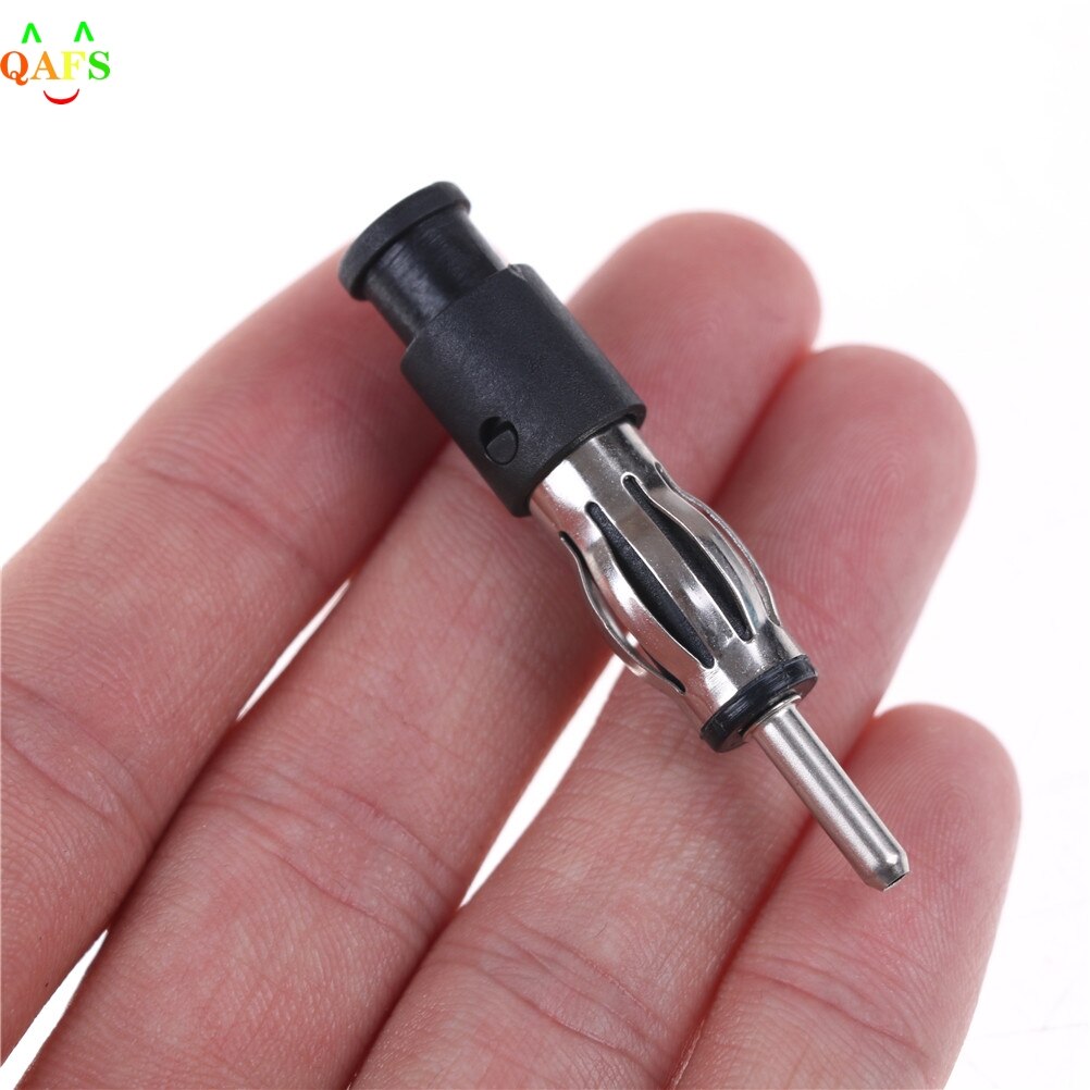 5pcs Auto Car Radio AM/FM Antenna Adapter Male Plug Connector Black