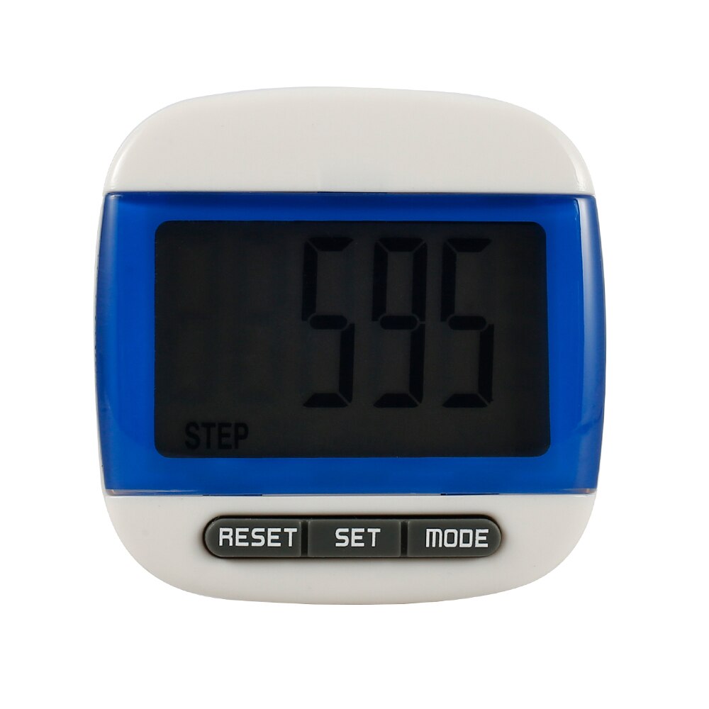 Walking Step Counter Old Men 3D Pedometer Multi-functional Movement Calories Counting LCD Display Fitness Equipments: Default Title
