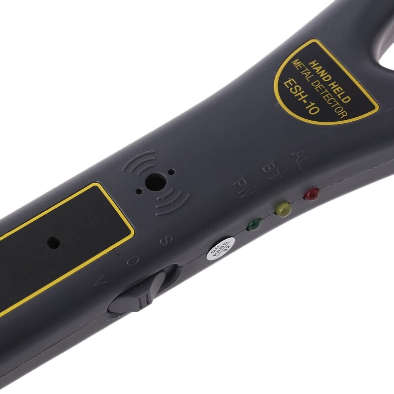 Light Weight Gold Detector Safety Scanner with Alert Alarms Metal Detector with Stable Performances