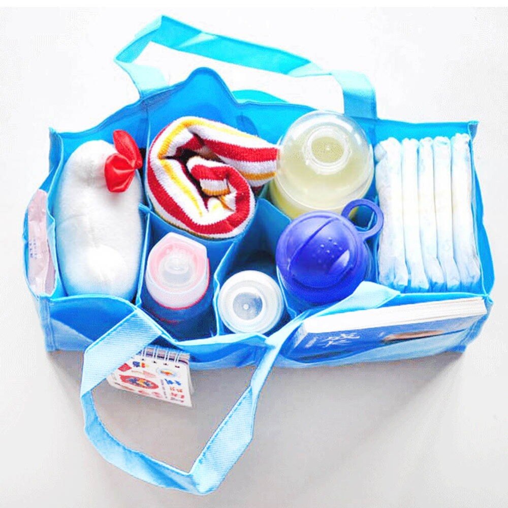 Portable Baby Diaper Nappy Changing Bag Inserts Handbag Organizer Pouch Storage Inner Diapers Bottle Storage Mummy Bag Baby Bag