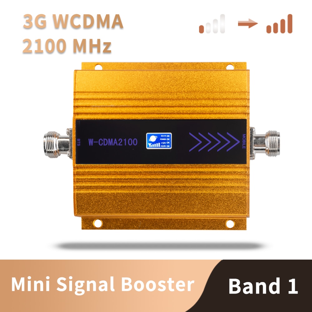 3G WCDMA 2100MHz praktisch praktisch Signal Booster Verstärker Nur gewinnen 65 Dbi LCD Anzeige, antenne Nicht Enthalten