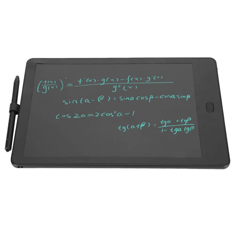 LED/LCD Handwriting Board Adjustable Color Temperature Digital Writing Drawing Graffiti Tablet for Kids Drawing Supplies Pad: Black