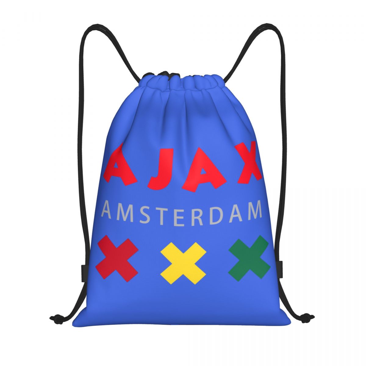 Custom Ajaxs Bobs Marleys Drawstring Bag Women Men Lightweight Amsterdam Football Sports Gym Storage Backpack: green