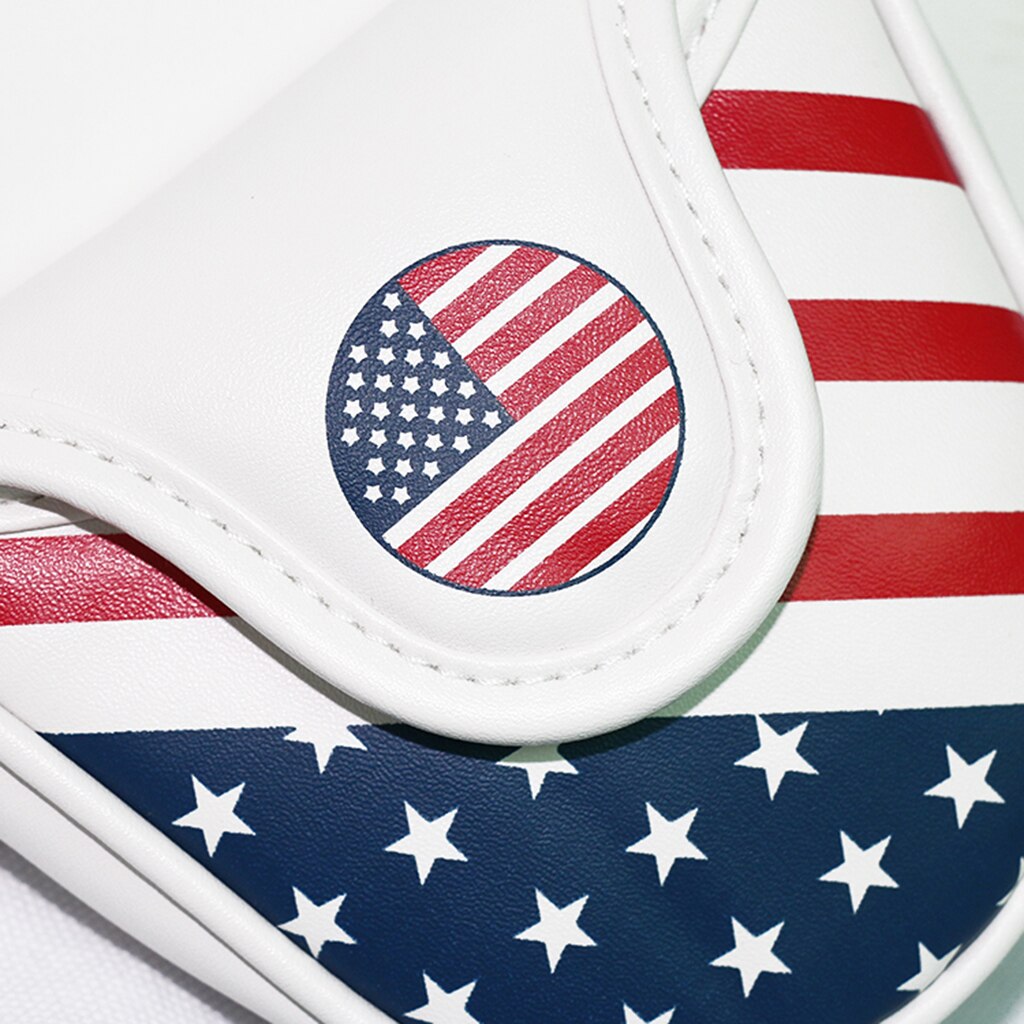 Magnetic Golf Blade Putter Club Headcover Golf Putter Head Cover Waterproof Blade Mallet Center Putter Headcover Golf Equipment