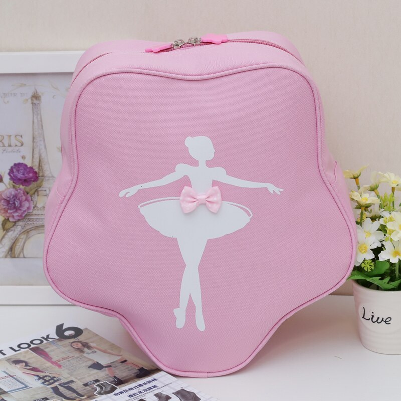 Mochilas de Ballet de color rosa para mujeres y chicas, mochila de Ballet para chicas, paquete de bailarinas, paquete de barriles de bebé, bolsa de Ballet, bolso: as picture1
