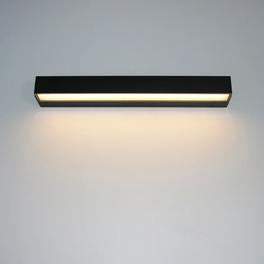 Vegglampe utendørs vanntett dørhode ledet veggvask hengende lang stripe gårdsplass balkong skilt terrasse villa vegglamper