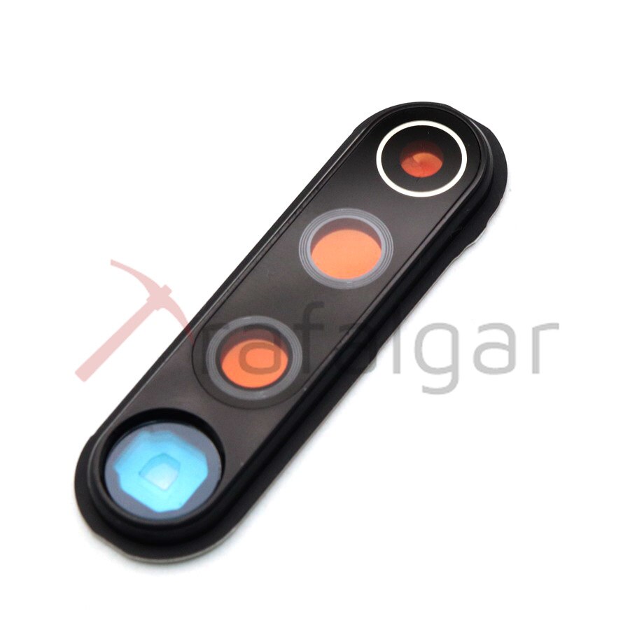 Voor xiaomi redmi note 8 pro cameralens + achtercamera ondersteuningsframe voor redmi note 8 camera glazen lens + achtercamera frame vervangen
