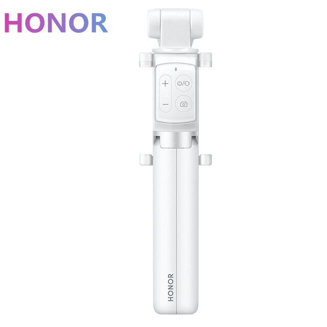 Huawei Honor Selfie Stick Tripod Pro Portable Wireless Monopod With Bluetooth Remote Zoom Control For HUAWEI Phone Stand Holder: Honor AF15Pro White