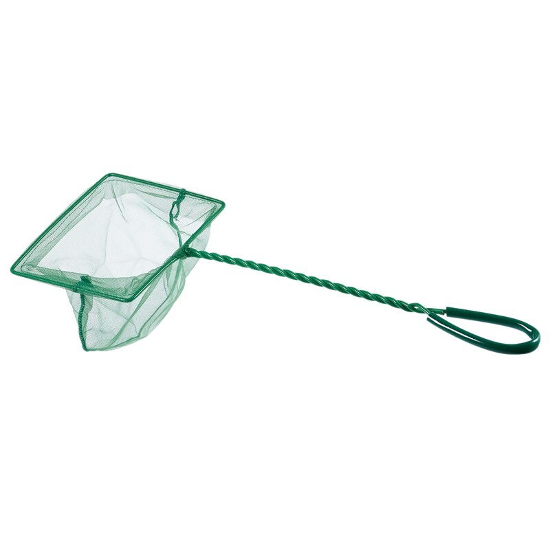 Nylon acuario peces Camarón red mezy, 6 pulgadas, Verde