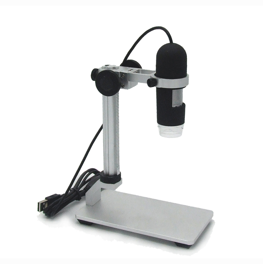 1000X digitale USB microscoop video microscoop USB Endoscoop Camera vergrootglas 8 LED verlichting aluminium stand