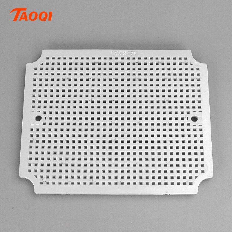 waterproof box fixed base plate IP67 waterproof junction box base plate ABS honeycomb mounting base plate Outdoor monitoring