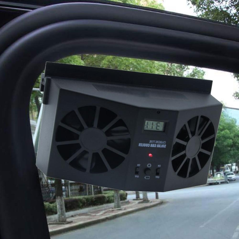 Extractor solar para coche de 2W, ventilador de escape solar para coche, artefacto de refrigeración solar para coche, extractor de aire térmico duradero